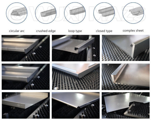 0.35 - 1.6mm Automatic CNC Panel Bender Sheet Metal Bending Machine For Metal Plates